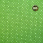Grönt Moda tyg med prickar