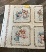 Panel med 6 bilder på barn