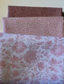 Tygpacke med 3 st 50x110 cm i Rosa