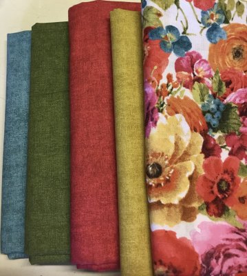 Tygpacke med 5 st 50x110 cm