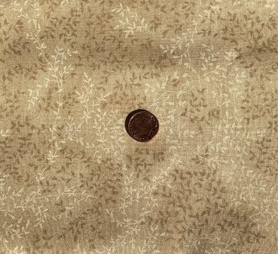 Beige tyg med kvistar