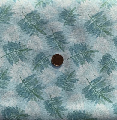 Ljusblå,ljust,turkos blad medsvagt grönt