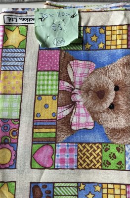 Nallar i pastell 7/rad 6 rader