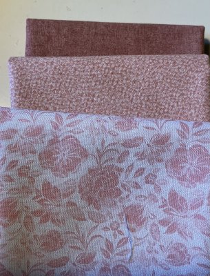 Tygpacke med 3 st 50x110 cm i Rosa