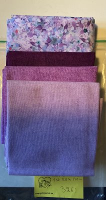 Tygpacke med 3 st 30x110 cm1 st 59x110 cm